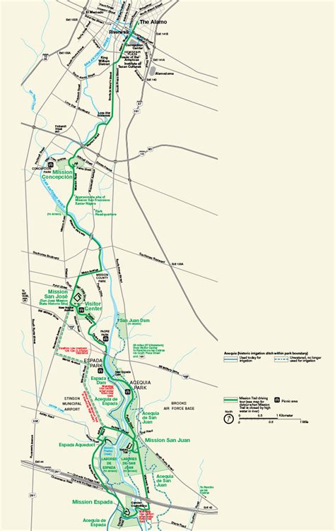 San Antonio Missions National Historical Park | PARK MAP