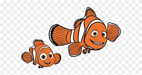 Nemo Clip Art - Marlin Drawing Finding Nemo - Free Transparent PNG Clipart Images Download