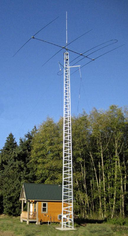 Diy Ham Radio Antenna Tower - Base of a ham radio antenna tower | Radio ...