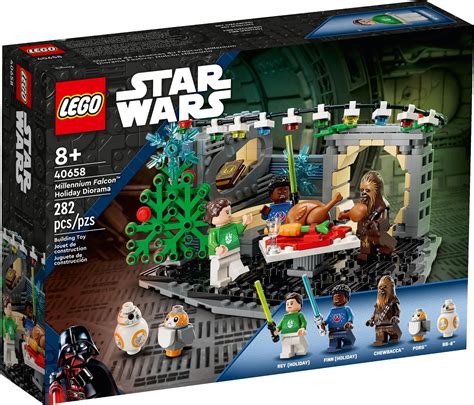 LEGO Star Wars Millennium Falcon Holiday Diorama (40658) Revealed - The ...