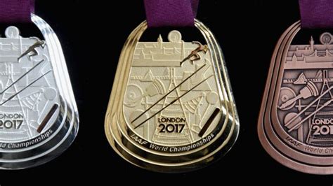 World Athletics Championships: London 2017 medals revealed - BBC Sport