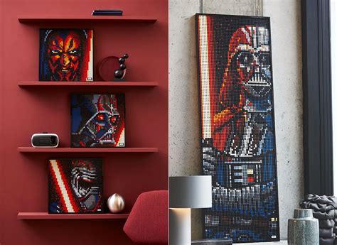 LEGO Art Sets Let You Build Masterpieces for Your Wall, Iron Man and Darth Vader Included ...