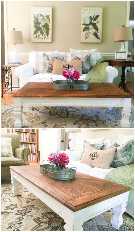 50 DIY Farmhouse Coffee Table Ideas / DIY Coffee Tables