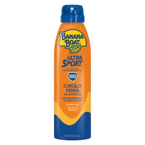 Banana Boat® Ultra Sport™ Sunscreen Spray SPF 100, 6 oz - Kroger