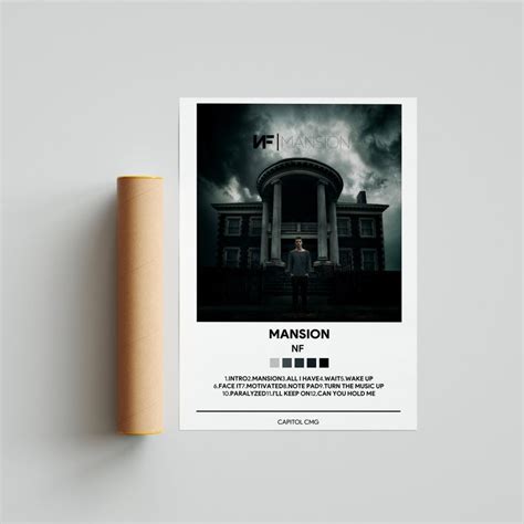 Nf Mansion Album Cover Poster Nf Poster Print Music Gifts - Etsy