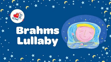 Brahms Lullaby Lyrics | Nursery Rhymes with Lyrics - YouTube