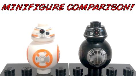 LEGO Star Wars BB-8 vs BB-9E MINIFIGURE COMPARISON! | The Force Awakens ...