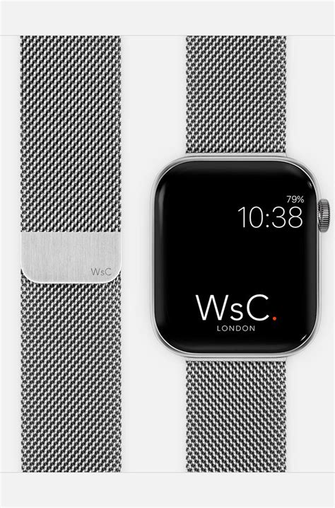 Milanese Loop Apple Watch Strap - Silver | Series 3-8, SE & Ultra