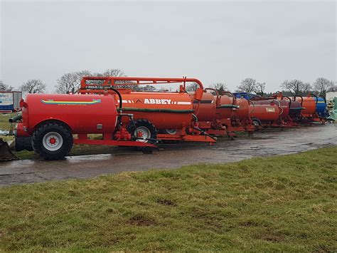 Large Selection of New and Used Slurry Tankers - Martin Supplies