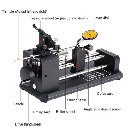 φ3-25mm High Accuracy Manual Concentricity Gauge Coaxiality Tester w/ Dial Gauge | eBay