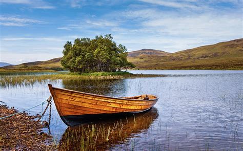 Loch Awe Fishing Boat Photograph by John Frid - Fine Art America