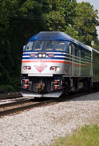 Virginia Railway Express Locomotive Stock Photo - Download Image Now ...