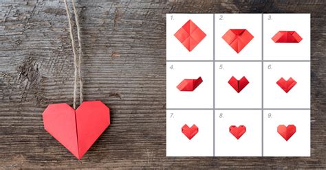 How to make an Origami Heart (2 Ways) - Kids Activities Blog