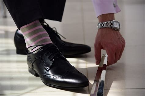 Men's Pink Striped Dress Socks - Fun and Colorful – Fit Elite Socks