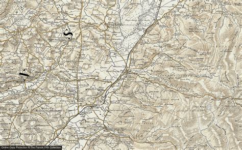 Historic Ordnance Survey Map of Tregaron, 1901-1903