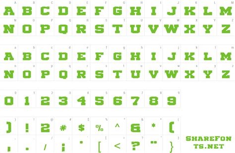 Download Free Font michigan 2