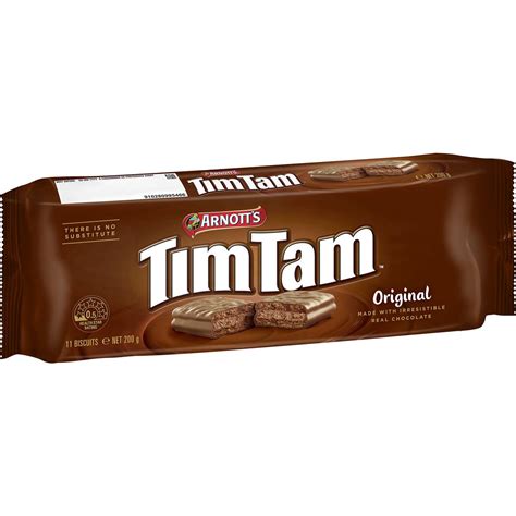 Arnott's Tim Tam Original Chocolate Biscuits 200g | Woolworths