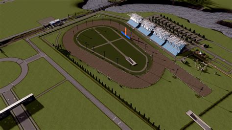 Horse Racing Track : r/CitiesSkylines