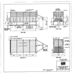 Trailer for Cattle