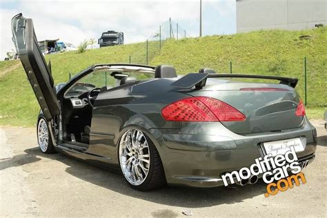 Gray Sports Car with Open Doors