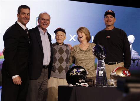 Harbaugh parents: Being with losing son is "where you're needed" after Super Bowl - CBS News