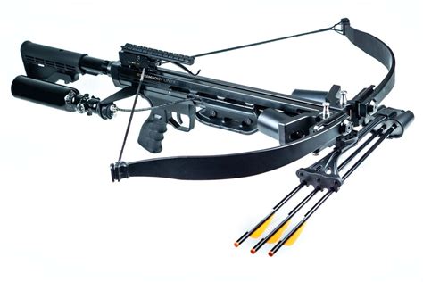 Crossbow recurve Steambow Onyx - air powered 330 Fps - AFG-defense.eu