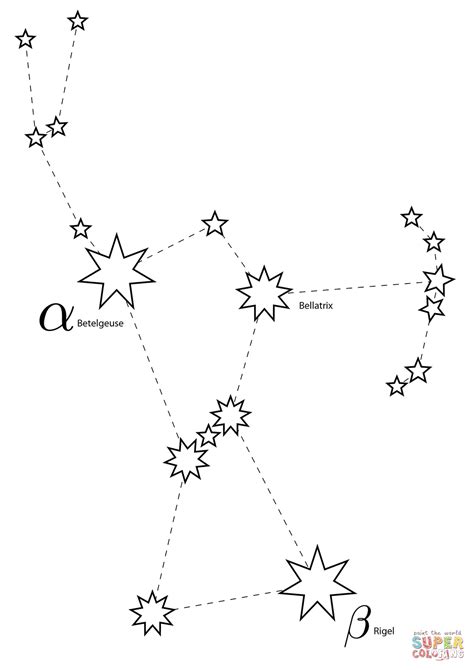 Printable Constellation Templates