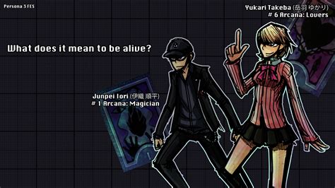 Yukari Junpei Persona 3 FES by BirdieSaMa on DeviantArt