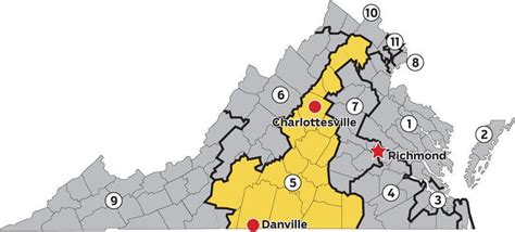 Virginia 5th Congressional District Map