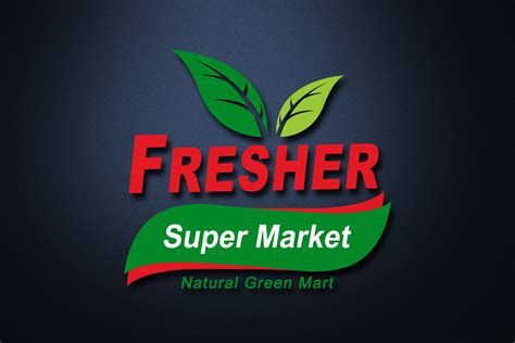 Free Super Market PSD Logo Template – GraphicsFamily