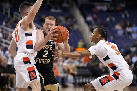 Syracuse loses on a Wake Forest heartbreaking 3 at the buzzer (Donna ...