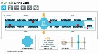 Denver Airport Parking Map by Denver DIA Airport Transportation Limo ...