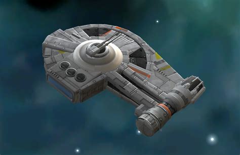 YT-2400 Dash Rendar's "Outrider" | Star wars ships, Star wars vehicles, Star wars