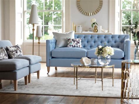 How to Decorate With a Blue Sofa | Interior Design Advice