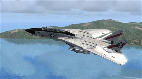 Fsx F-14 Tomcat Vf-41 HD desktop wallpaper : Widescreen : High ...