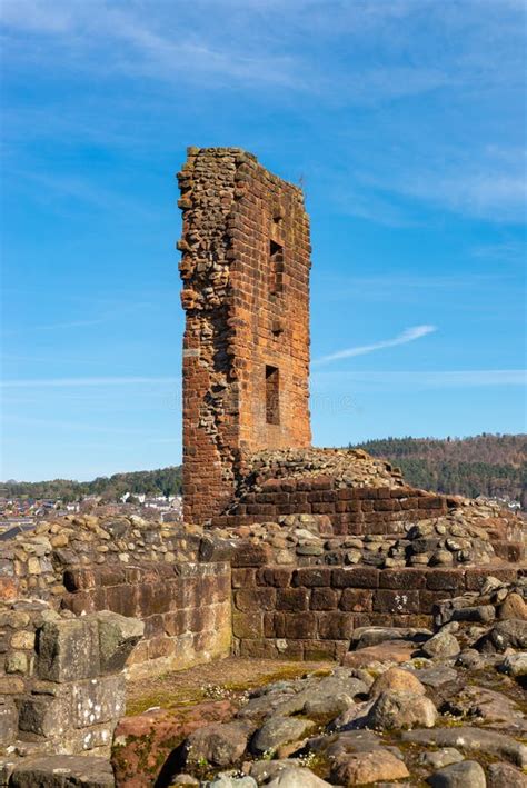 Penrith Castle stock image. Image of fort, culture, heritage - 244178519