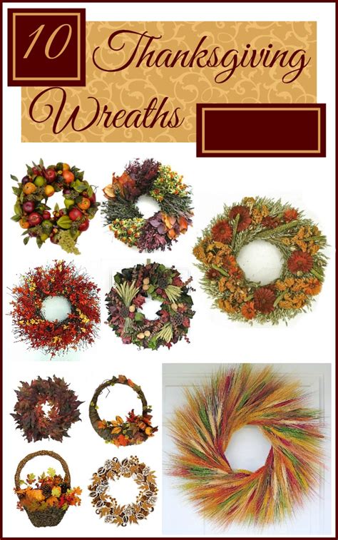 10 Thanksgiving Wreaths - Simply Sherryl