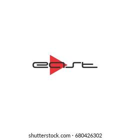 Letter East Logo Stock Vector (Royalty Free) 680426302 | Shutterstock