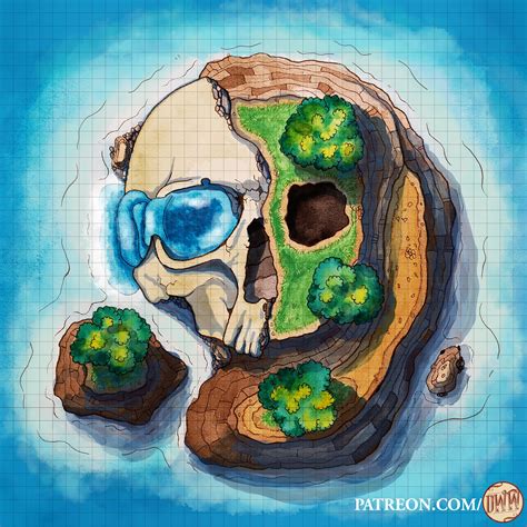 Skull Island : r/battlemaps