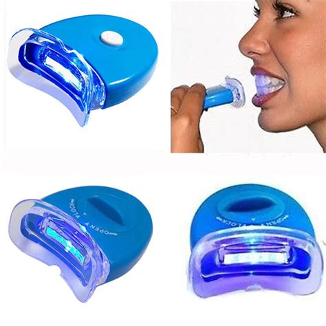 New Blue LED Teeth Whitening Accelerator UV Light Dental Laser Lamp ...