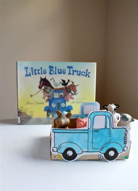 little-blue-truck-book-activity-for-kids - The Educators' Spin On It