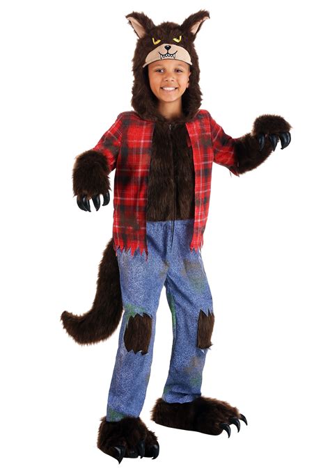 Brown Werewolf Kids Costume - Walmart.com - Walmart.com