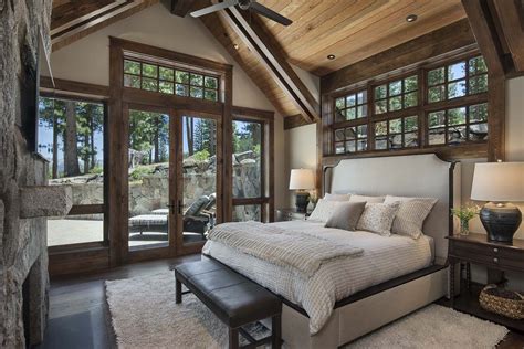 Gorgeous rustic mountain retreat with stylish interiors in Martis Camp ...