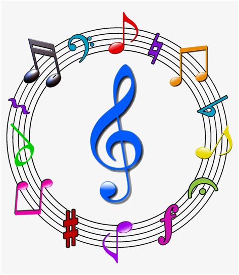 Transparent Colorful Notes Png Clipart - Colorful Music Symbols Png Transparent PNG - 845x918 ...