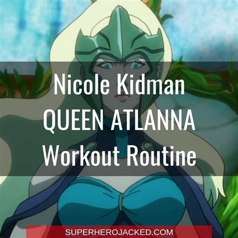 Nicole Kidman Workout Routine and Diet Plan | Workout, Workout routine ...