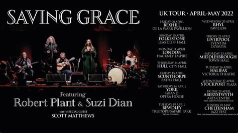 Robert Plant announced a UK tour with Saving Grace - Led Zeppelin News