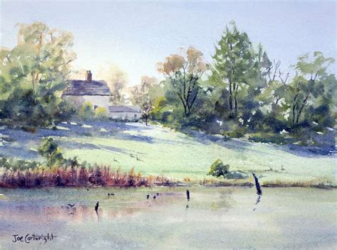 Free watercolor painting landscape demonstrations: How to watercolour