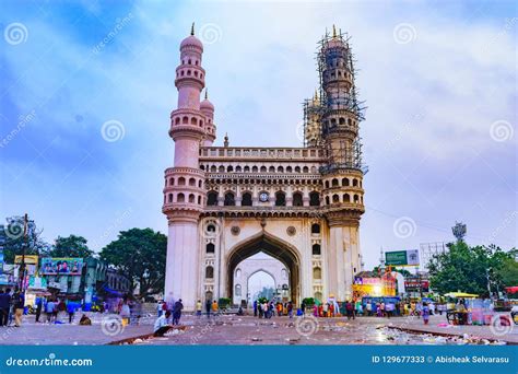 The Picture You Seeing is the Charminar. Its a Historical Architecture ...