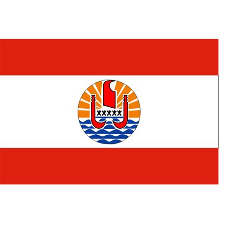 Flag of French Polynesia vector image | Free SVG