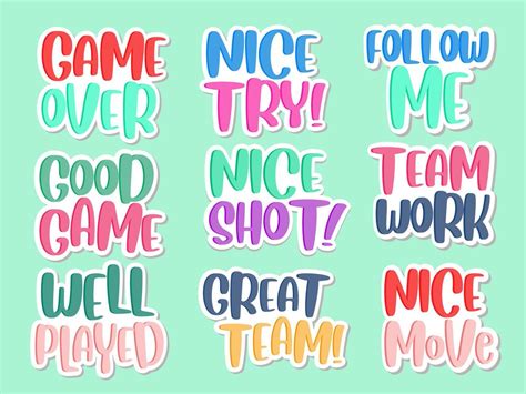 motivational quote stickers bundle 9997426 Vector Art at Vecteezy